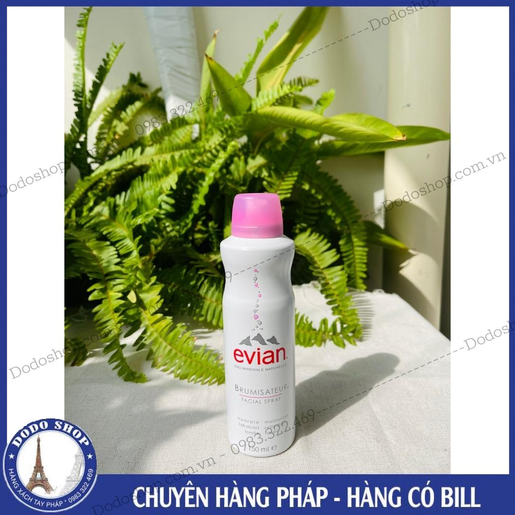 Xịt khoáng Evian 400ml - Hàng Pháp, dưỡng ẩm, chăm sóc da toàn diện_Dodoshop.com.vn