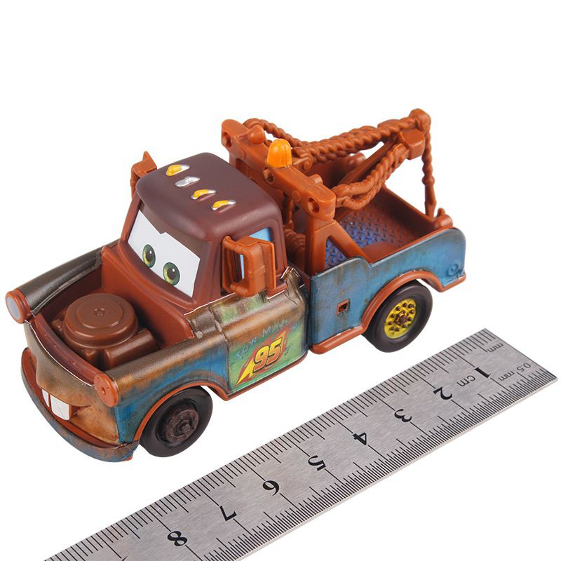 Mô hình xe hơi Pixar Cars 2 3 Lightning Mcqueen Mater Jackson Storm Ramirez tỉ lệ 1: 55 sáng tạo