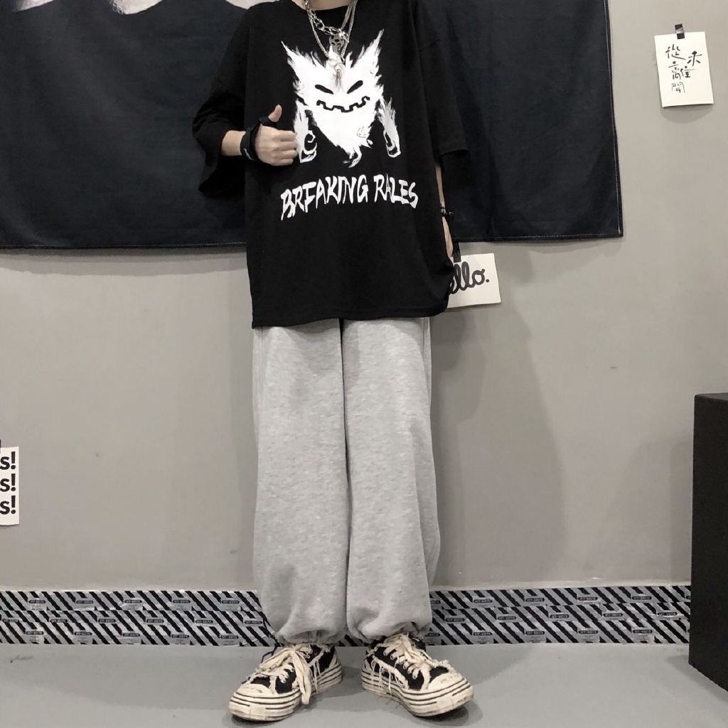 Quần Dài Thể Thao Ống Rộng Lưng Thun Co Giãn Tốt Thời Trang Mùa Thu 23 A576 | BigBuy360 - bigbuy360.vn