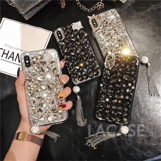 Ốp lưng hình gấu đính đá lấp lánh cho huawei y9 2019 y9 prime 2019 p40 pro p40 p30 pro p30 lite p30 p20 pro p20 lite p20 p10 p10 plus
