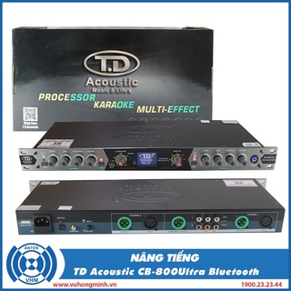 Máy nâng tiếng td acoustic cb-800 ultra cao cấp 2021 - công ty thiên phúc
