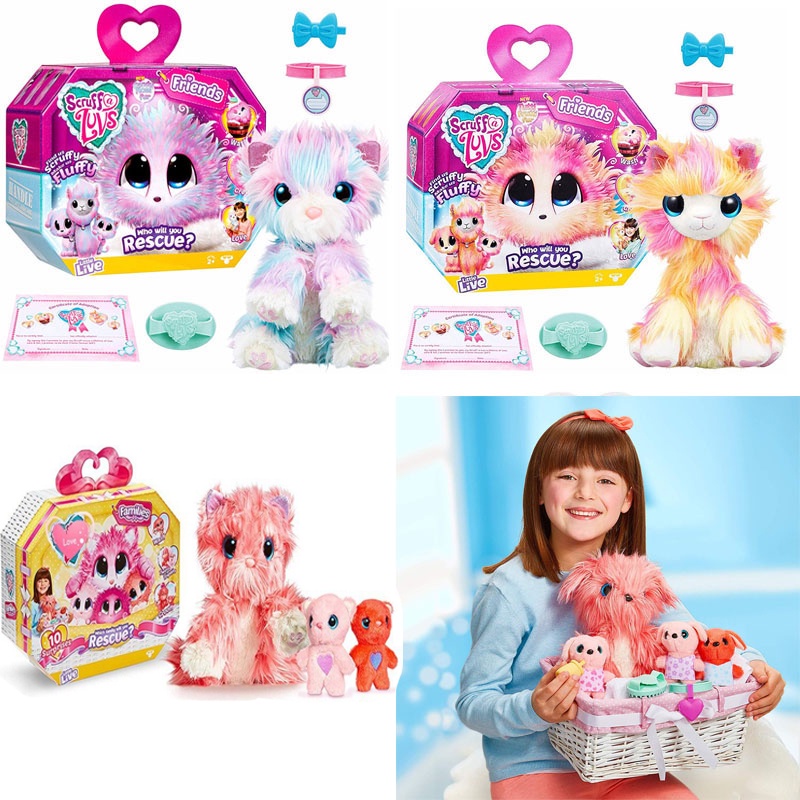 Hàng Có Sẵn Đồ Chơi Thú Nhồi Bông Giải Cứu Thú Cưng Bất Ngờ Cho Mẹ Và Bé