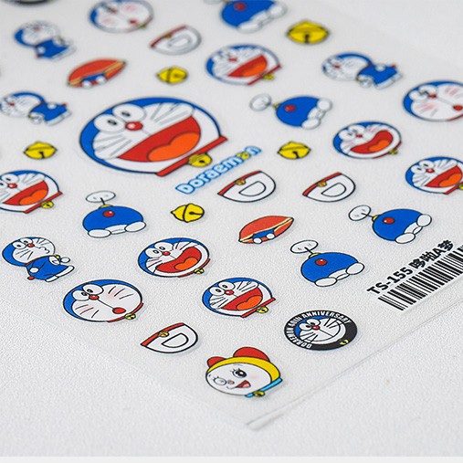 Sticker nail hoạt hình NGHI THẢO trang trí móng
