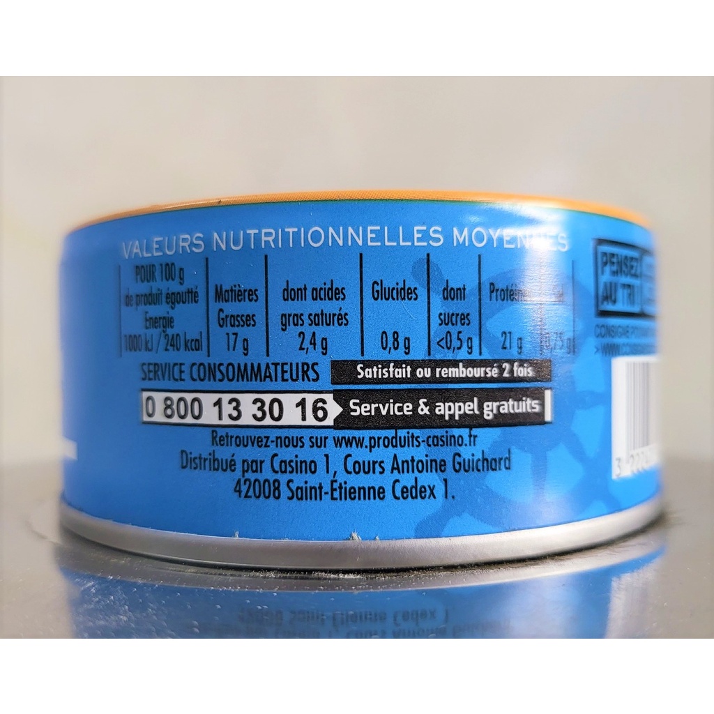[Hộp 160g] VỤN CÁ NGỪ NGÂM DẦU HƯỚNG DƯƠNG [Ivory Coast] CSN Tuna in Sunflower Oil