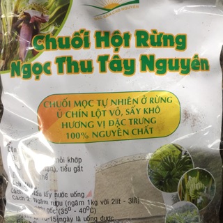 Combo 3kg chuối hột rừng sấy khô Ngọc Thu