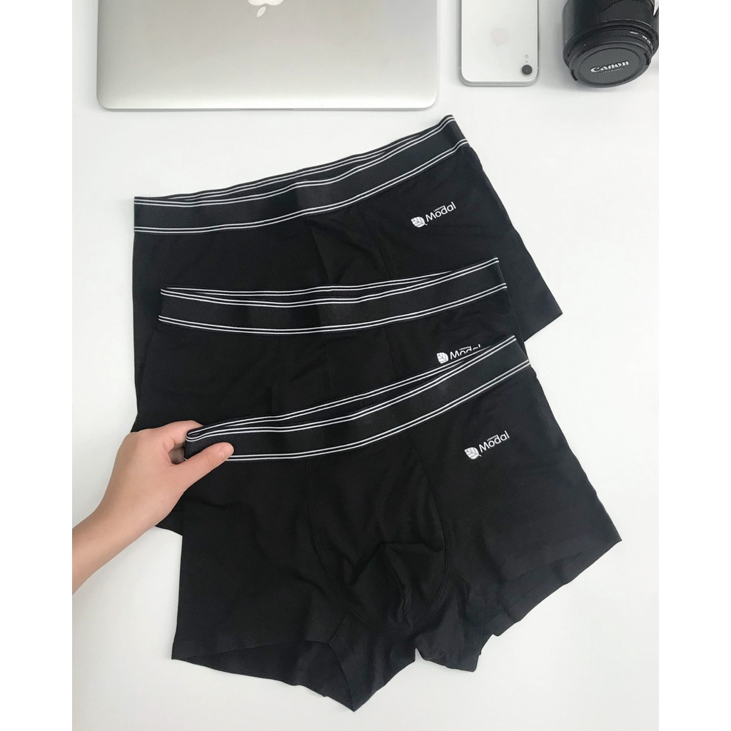 Quần boxers &amp; trunks nam, quần lót nam MODAL cao cấp dệt sợi tự nhiên kháng khuẩn, khử mùi, thoáng khí - Phê Tất