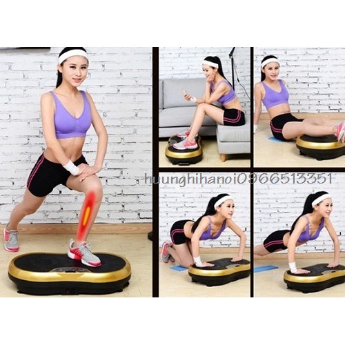 Máy rung giảm béo, săn chắc cơ thể, massage toàn thân,  tăng cường chăm sóc sức khỏe cho cả gia đình bạn bảo hành 1 năm