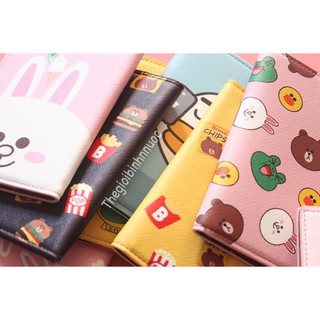 Vỏ Đựng Hộ Chiếu Passport Cover LINE V7