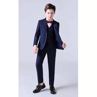 Set Đồ Vest 5 Món Lịch Lãm Cho Bé Trai