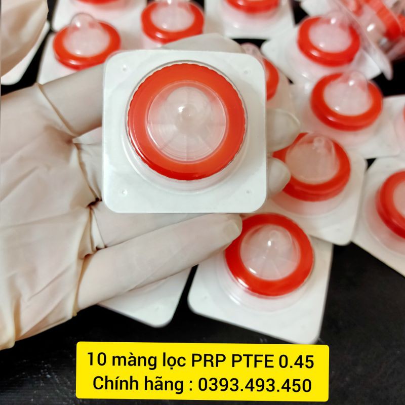 10 màng lọc PRP PTFE 0.45