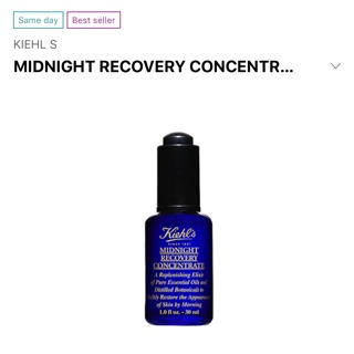 [HÀNG DUTY HÀN] Serum Kiehl’s Midnight Recovery Concentrate