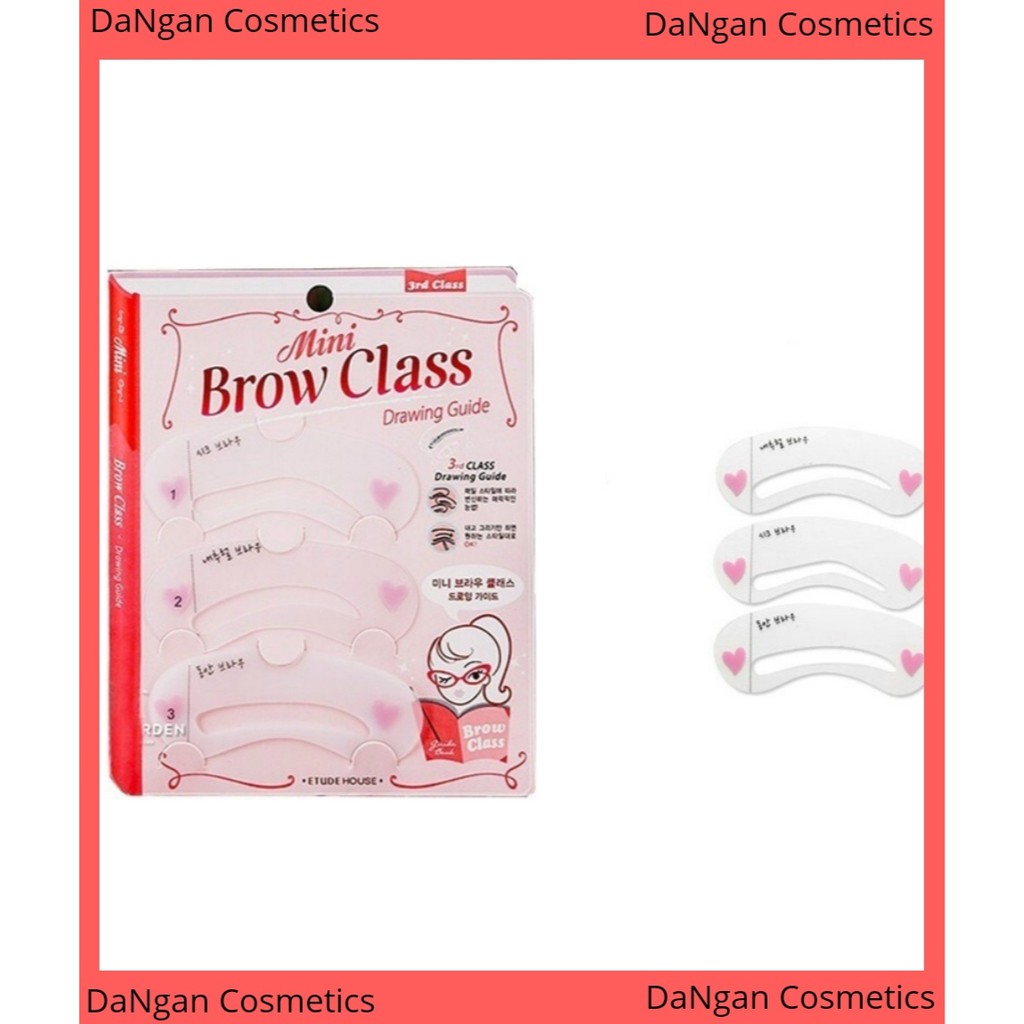 Khung kẻ mày ngang 3 kiểu Brow Class