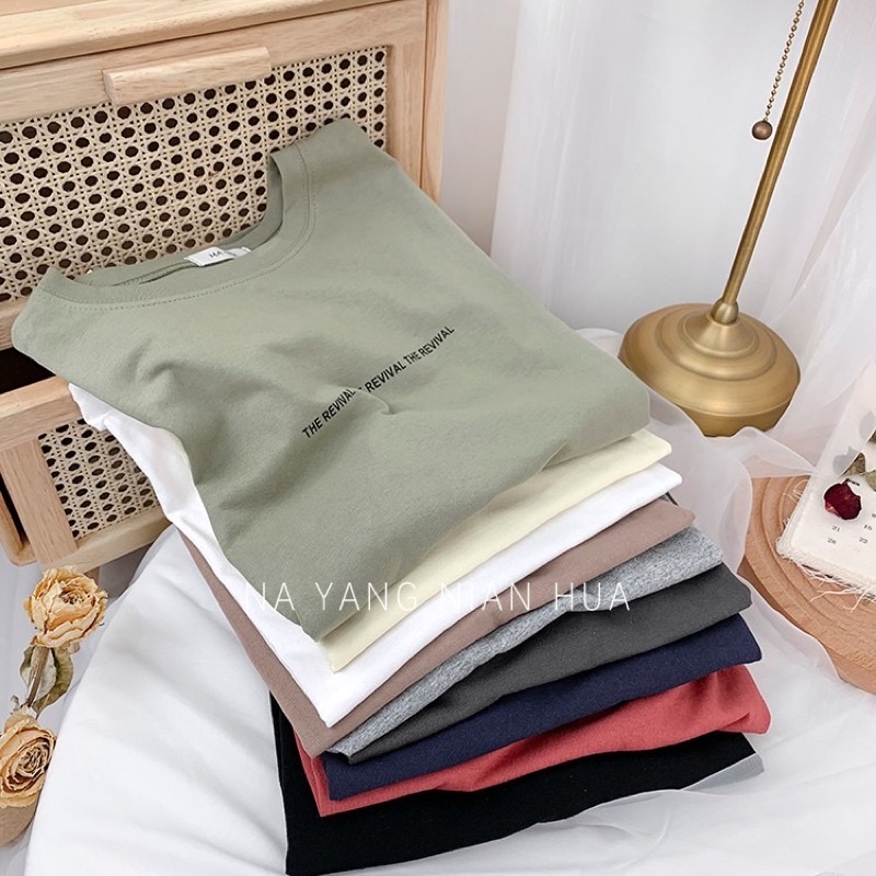 Áo phông 3158, áo thun studio1996 form rộng chất cotton in hình VAL