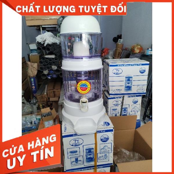 [Mã LIFEHL50K giảm 10% đơn 200K] Bình lọc nước cao cấp 17lit,bình lọc nước uống trực tiếp