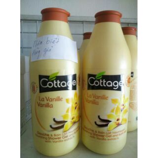sữa tắm cottage 750ml FREE SHIP