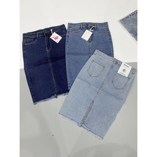 Chân váy Jean co giản