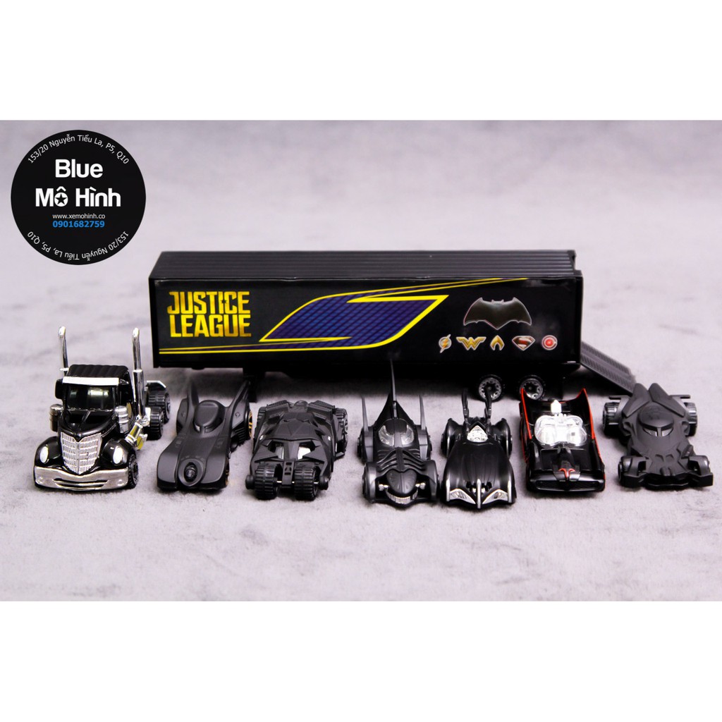 Bộ xe mô hình Batman truck 6 mẫu xe siêu anh hùng