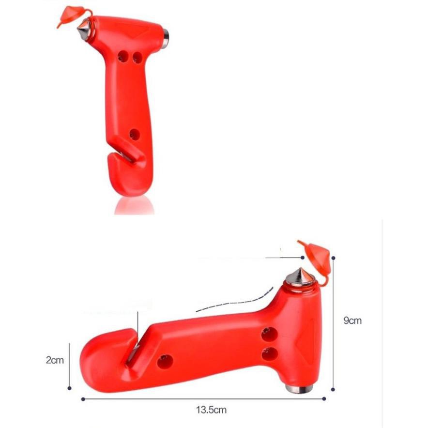 Búa phá kính kiêm dụng cụ cắt dây an toàn thoát hiểm nguy cấp