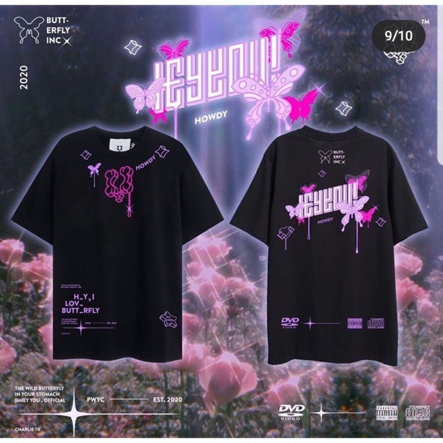 Áo Thun HEYYOU Tay Lỡ From Rộng - Kèm ảnh thật