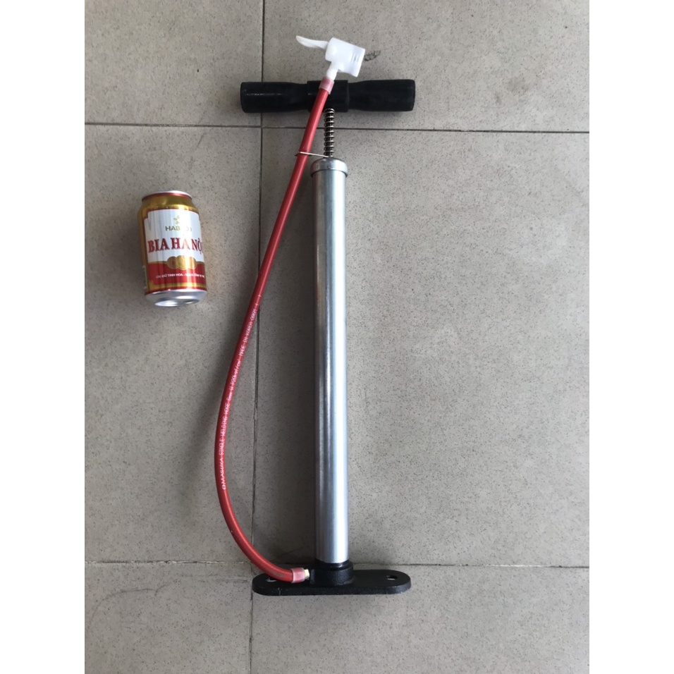 Bơm Tay ( Bơm Quốc Phòng ) Dành Cho Xe Đạp Kèm Đầu Bơm Đa Năng Chất Lượng