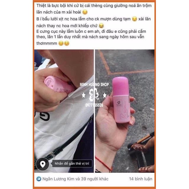 Lăn khử mùi hương nước hoa R series Thái lan 50g ( hàng chuẩn ) | BigBuy360 - bigbuy360.vn