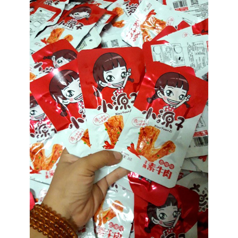 Thịt xé cay loại đặc biệt thơm ngon [gói 26G] | BigBuy360 - bigbuy360.vn