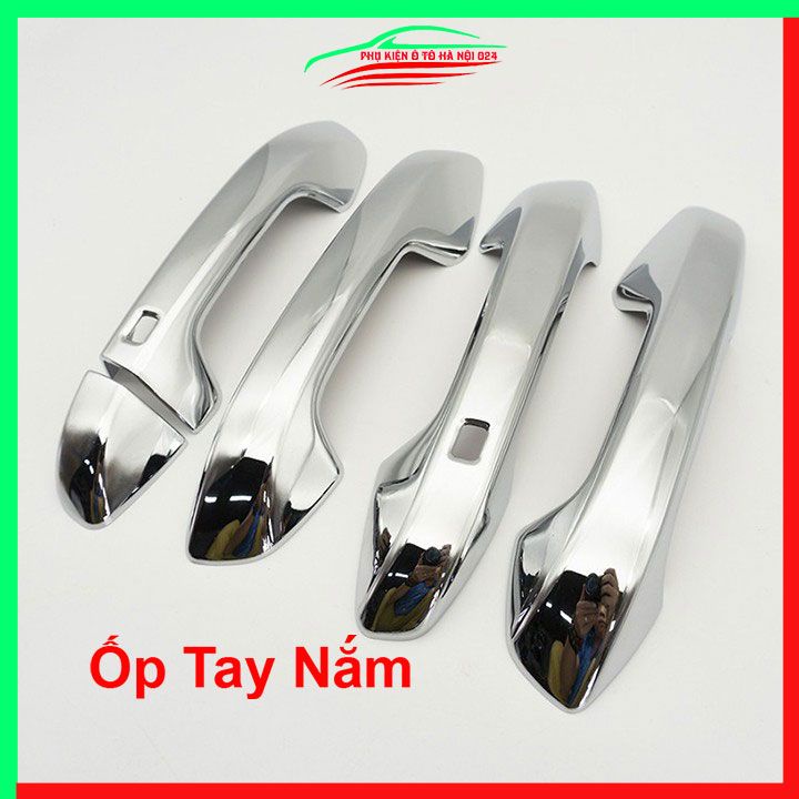 Ốp tay hõm Kia Sonet 2021-2023 mạ Crom chống trầy bảo vệ xe