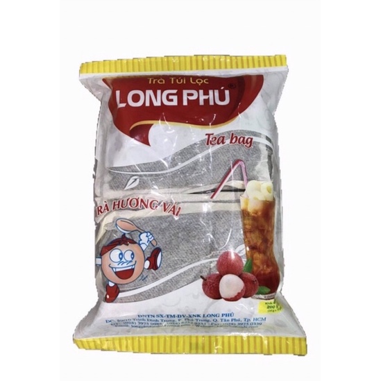 TRÀ VẢI Long Phú độc quyền túi 200gr
