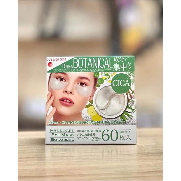 Mặt nạ mắt Hydrogel Eye Mask Nhật Bản, mặt nạ dưỡng mắt, giảm thâm, hộp 60 miếng- Mixxshop21