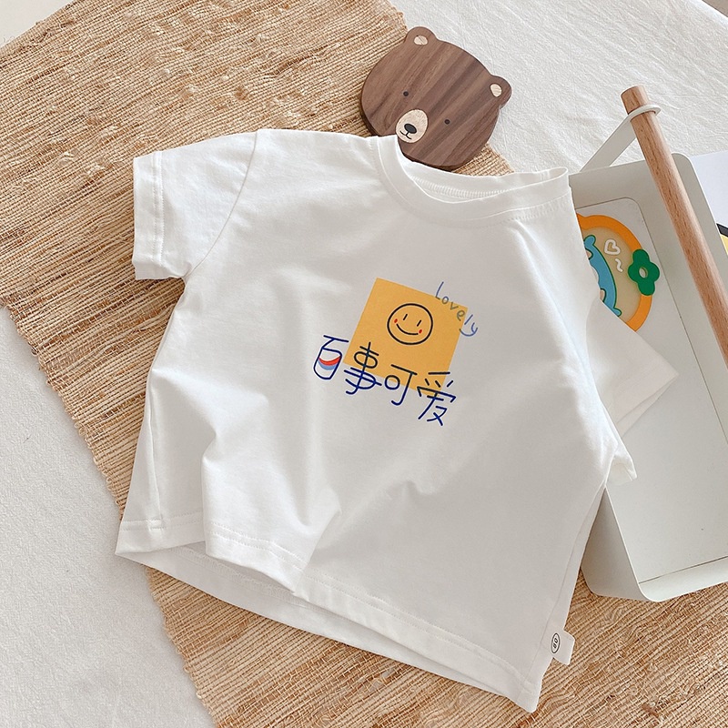 Áo Thun Tay Ngắn Thời Trang Cho Bé