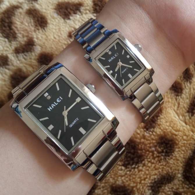Đồng Hồ Nam Halei Mặt Vuông Đen Lịch Lãm | BigBuy360 - bigbuy360.vn