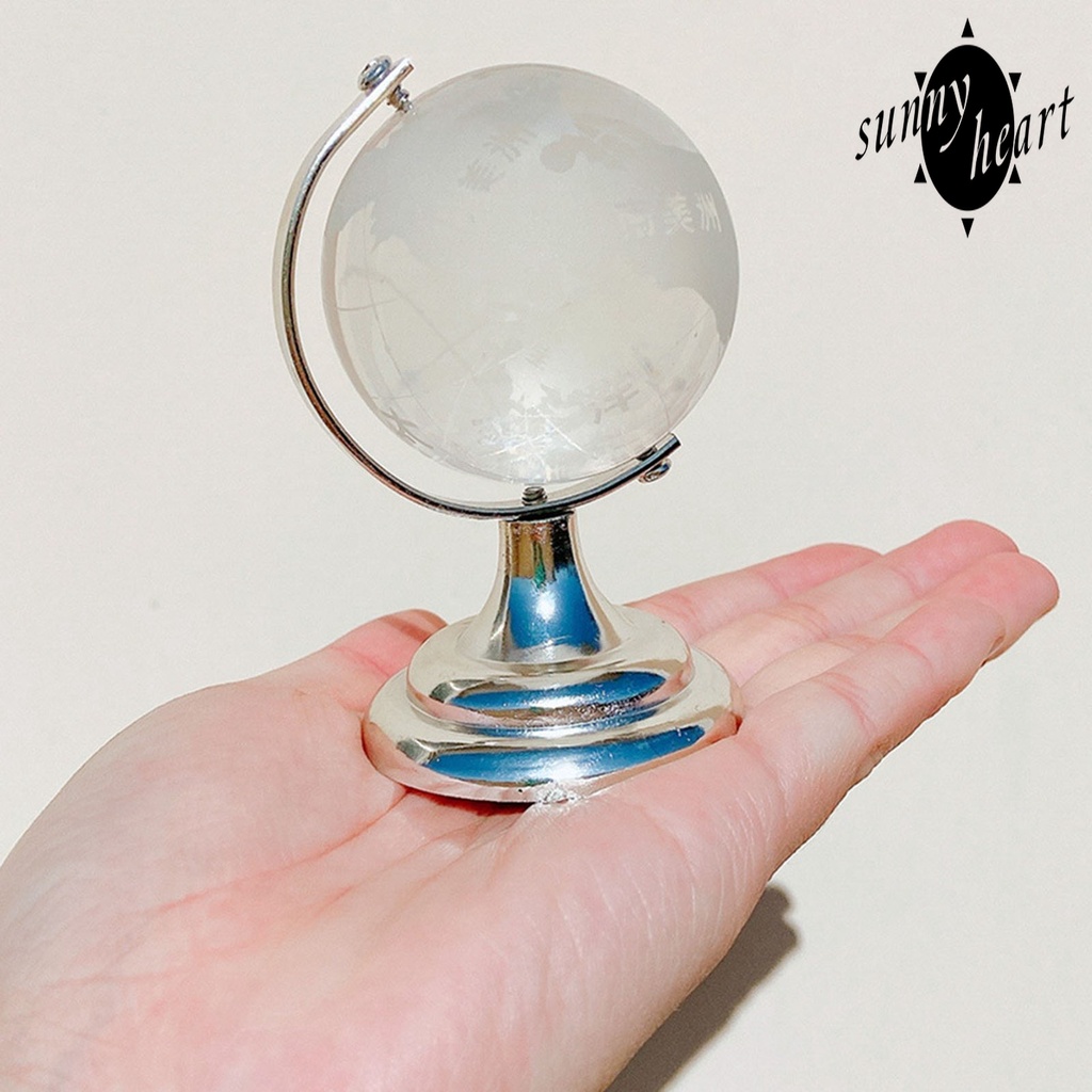 Quả Cầu Pha Lê Nhân Tạo Mini Hình Cầu Dành Cho Trang Trí Văn Phòng