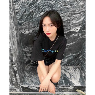 SET PULL ĐEN CHỮ + CHÂN VÁY CARO