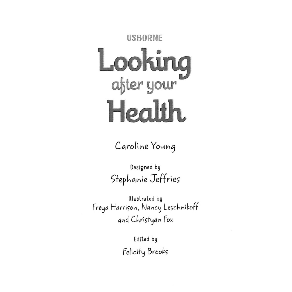 Sách phát triển bản thân tiếng Anh: Looking after your Health