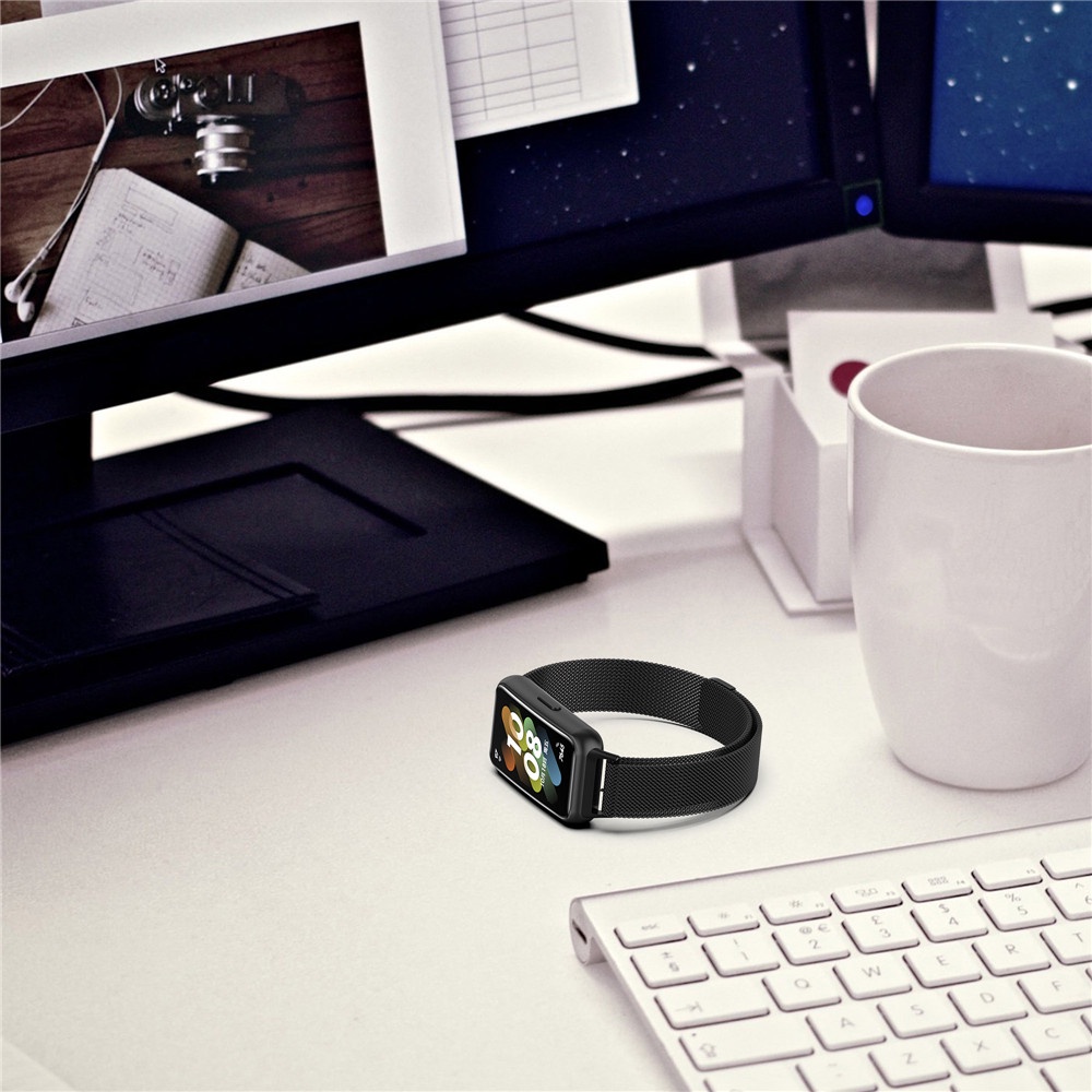 Dây Đeo Inox Cho Đồng Hồ Thông Minh Huawei Band 8 7 6 / Honor Band 6