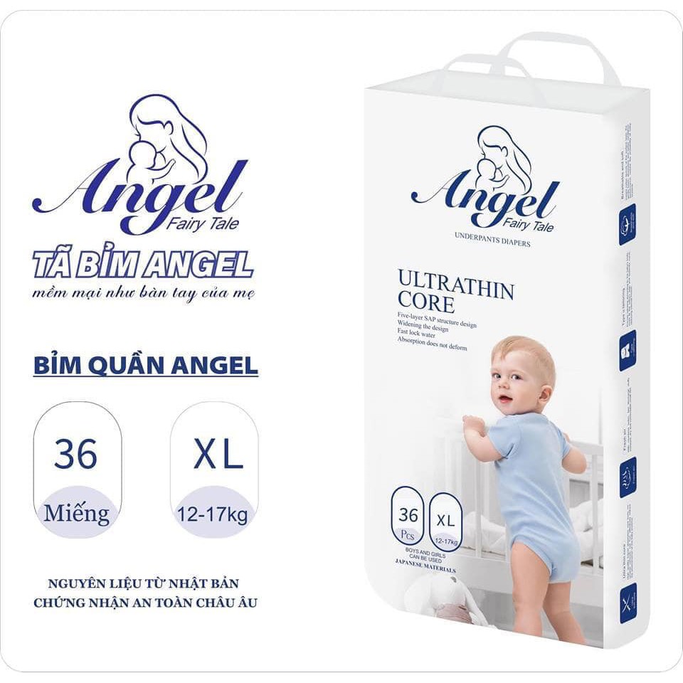 Bỉm Dán/ Quần Angel M40/L38/Xl36/XXl34