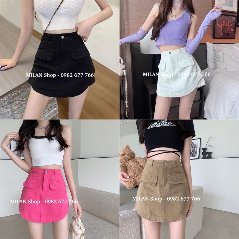 Chân váy ngắn có lót quần các mẫu hot nhất Quảng Châu