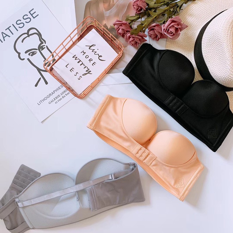 Áo Lót Nữ Chống Tụt Cài Trước Siêu Đẩy Mẫu Mới - Mỗi áo trong túi zip Siêu Sang  AL05