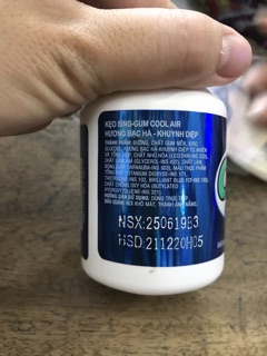 Kẹo singgum coolair