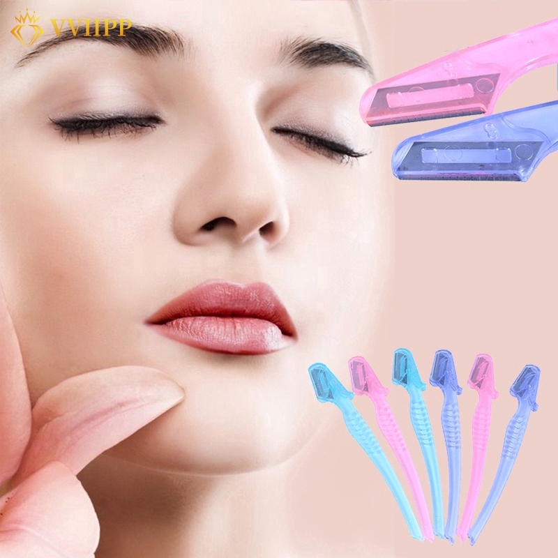 Set 3 Dụng Cụ Tỉa Lông Mày Kích Cỡ Nhỏ An Toàn Cho Người Mới Bắt Đầu