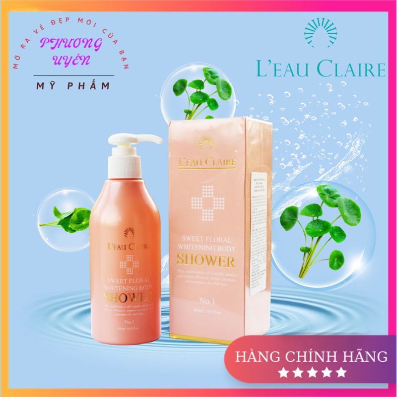 Sữa Tắm Trắng Da 300ml 💯 CHÍNH HÃNG HÀN QUỐC 💯 Hương Thơm Ngọt Ngào Và Quyến Rũ Được Chiết Xuất Thiên Nhiên, Lành Tính