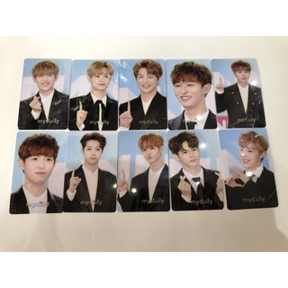 Set card dẻo w1, wanna one
