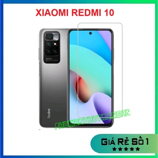 Kính cường lực Xiaomi Redmi 10/ Redmi 10C/ Poco C40 trong suốt không full màn hình