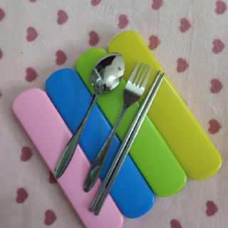 Bộ Thìa Đũa Inox Tiện Lợi