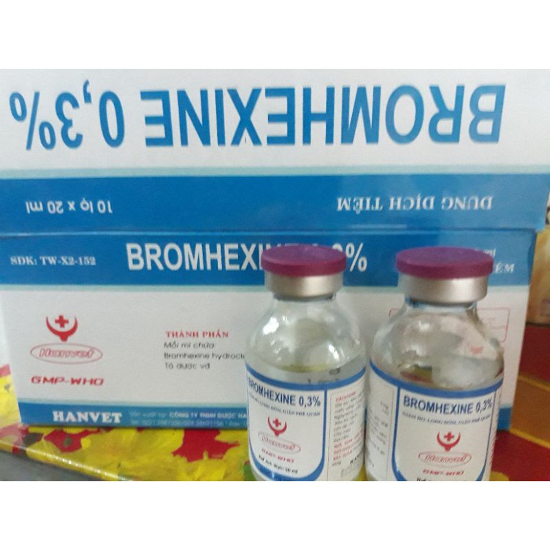 mèo chó viêm phế quản, ho, thở khò kết hợp tiêu chảy 4 gói+1lọ brom