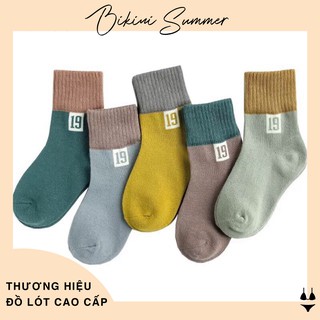 Set 5 Đôi Tất Trẻ Em Số 19 Siêu Yêu ( 5 Đôi )