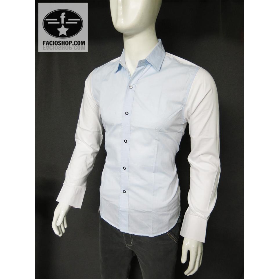 Áo sơ mi nam nữ Facioshop SC183
