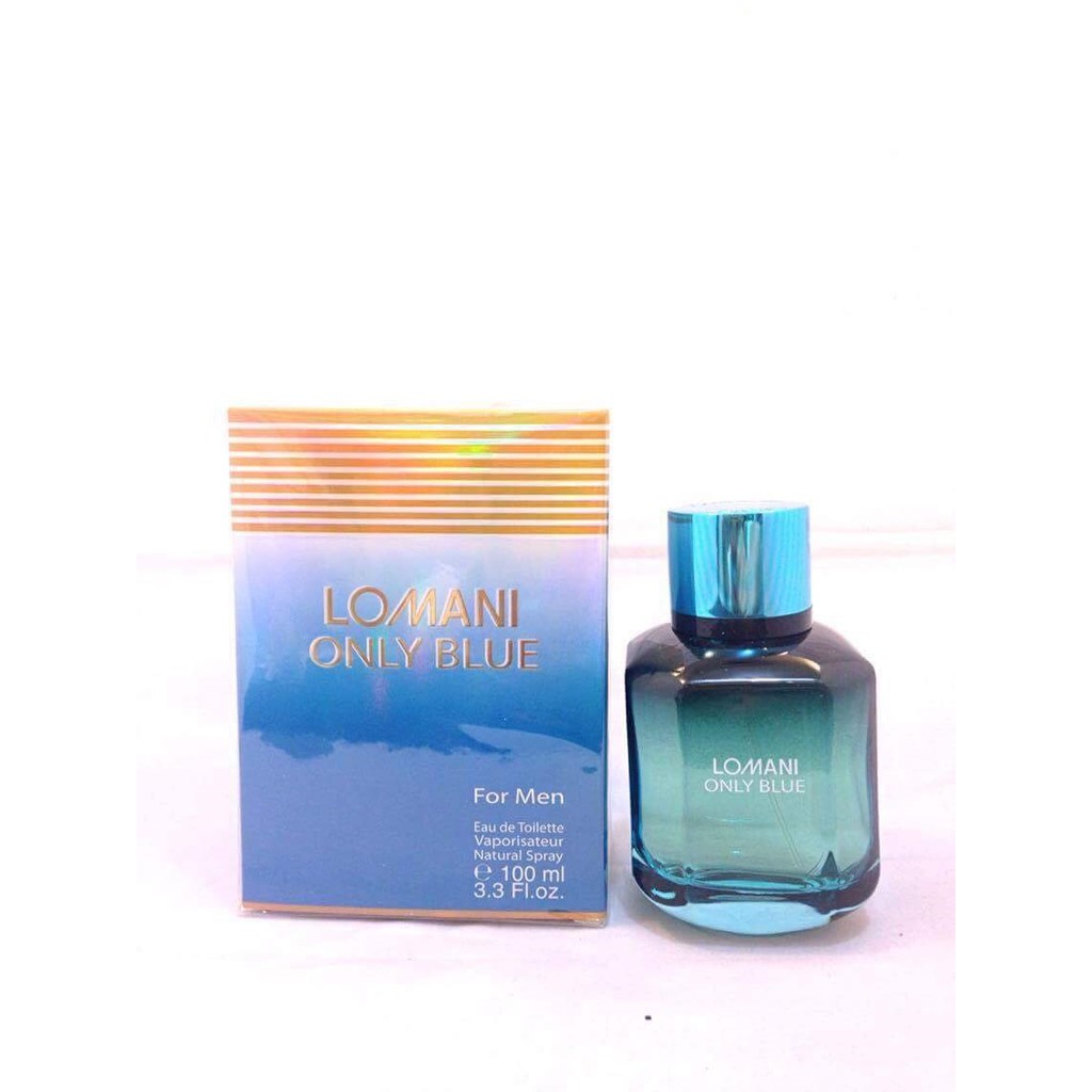 Nước hoa Pháp - Nam LOMANI ONLY BLUE For Men 100ml EDT