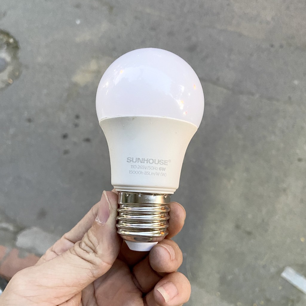 Đèn LED thân nhôm SHE-LEDA60AL-A6W