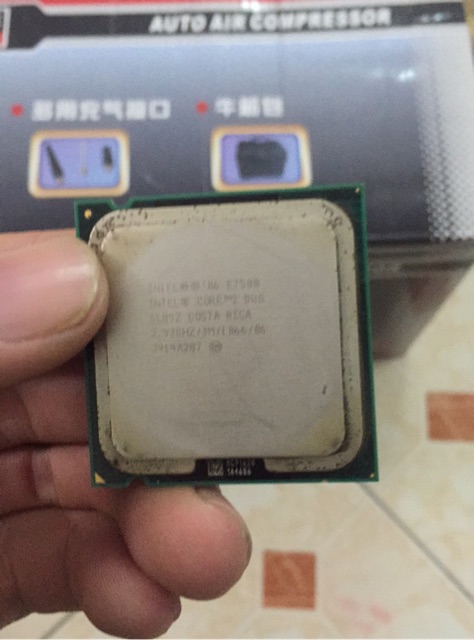 Cpu core 2 duo E7500 socket 775 xung 2.93Ghz